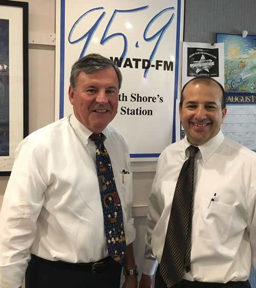 Robert W. Terravecchia, Jr., Equitable’s President and Chief Executive Officer (R) with Donald P. Gill, Coastal’s President and Chief Executive Officer (L)