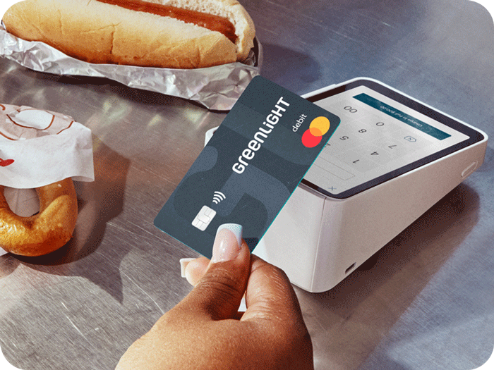 Concession purchase with credit card